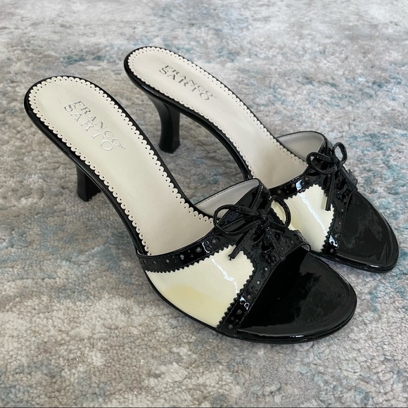 Franco Sarto Shoes - Franco Sarto Black & White Heels
